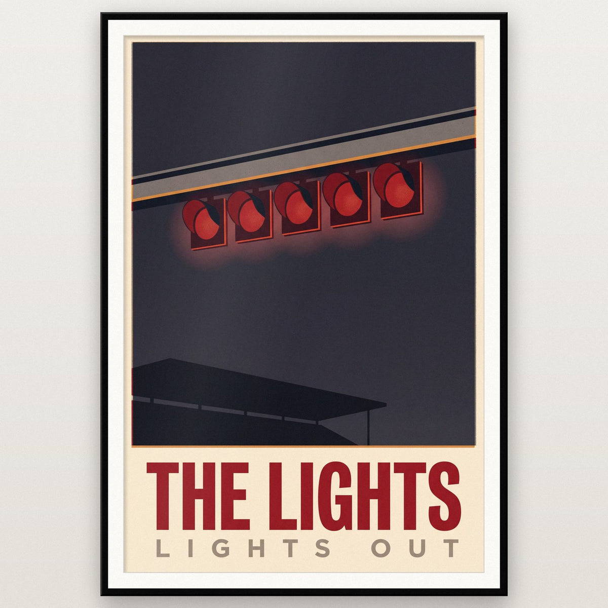 The Lights Motorsport Art Print