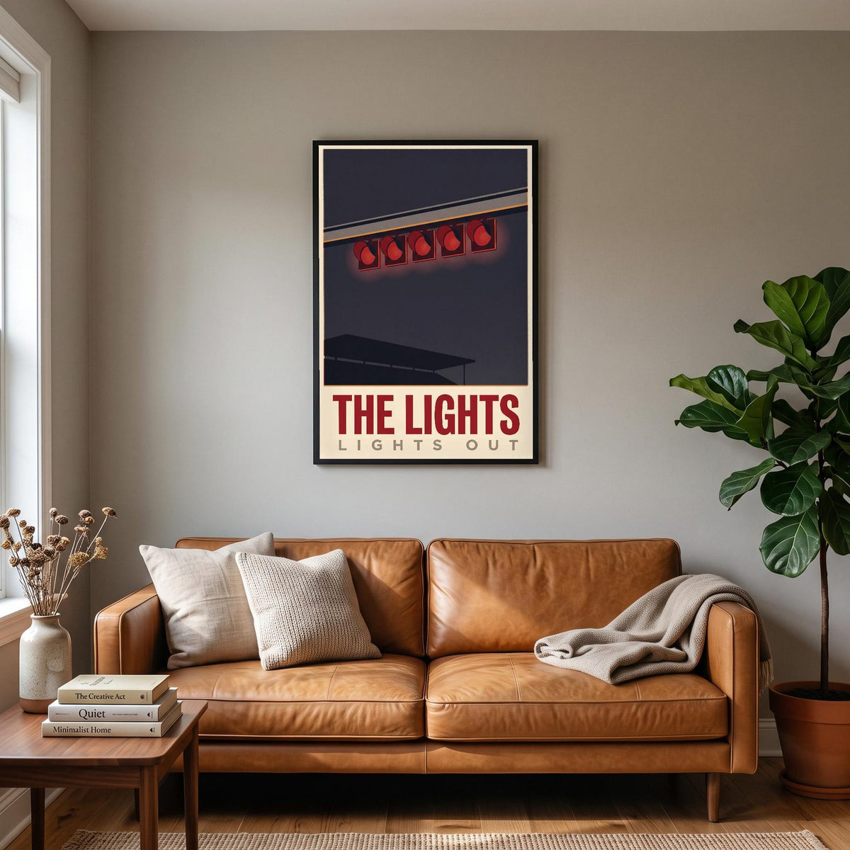 The Lights Motorsport Art Print