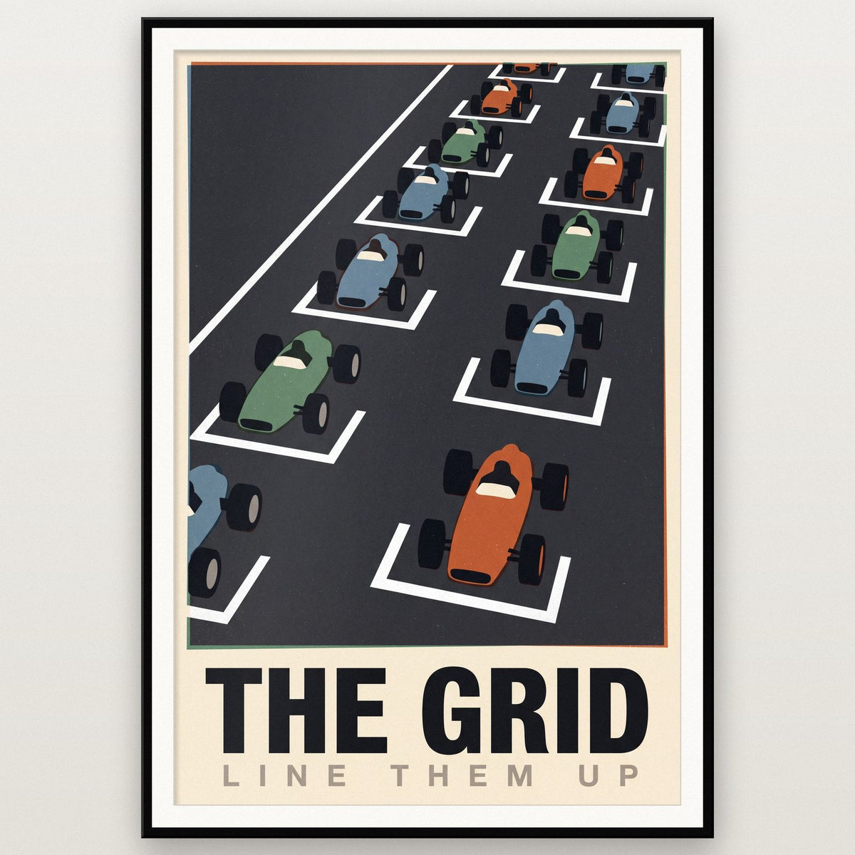 The Grid Motorsport Art Print