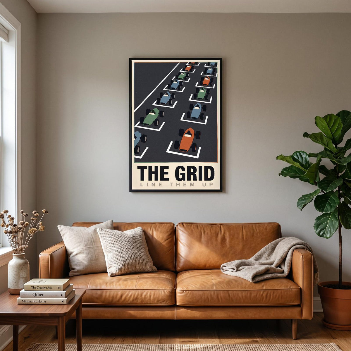 The Grid Motorsport Art Print