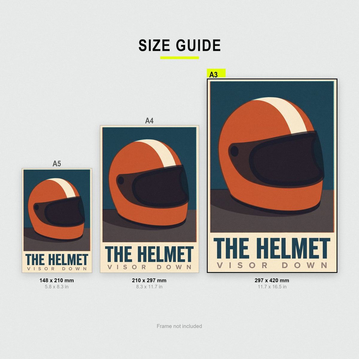 The Helmet Motorsport Art Print