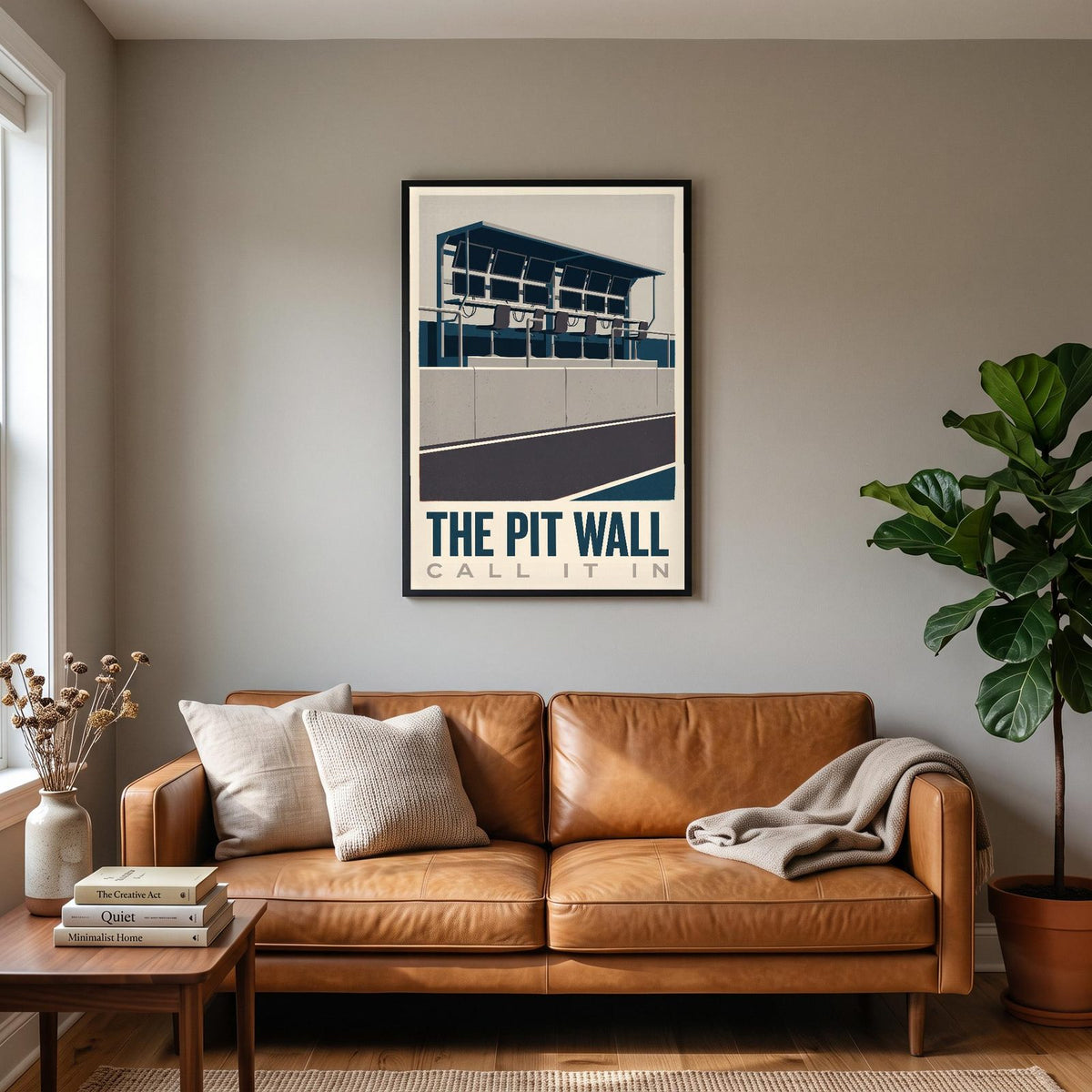 The Pit Wall Motorsport Art Print
