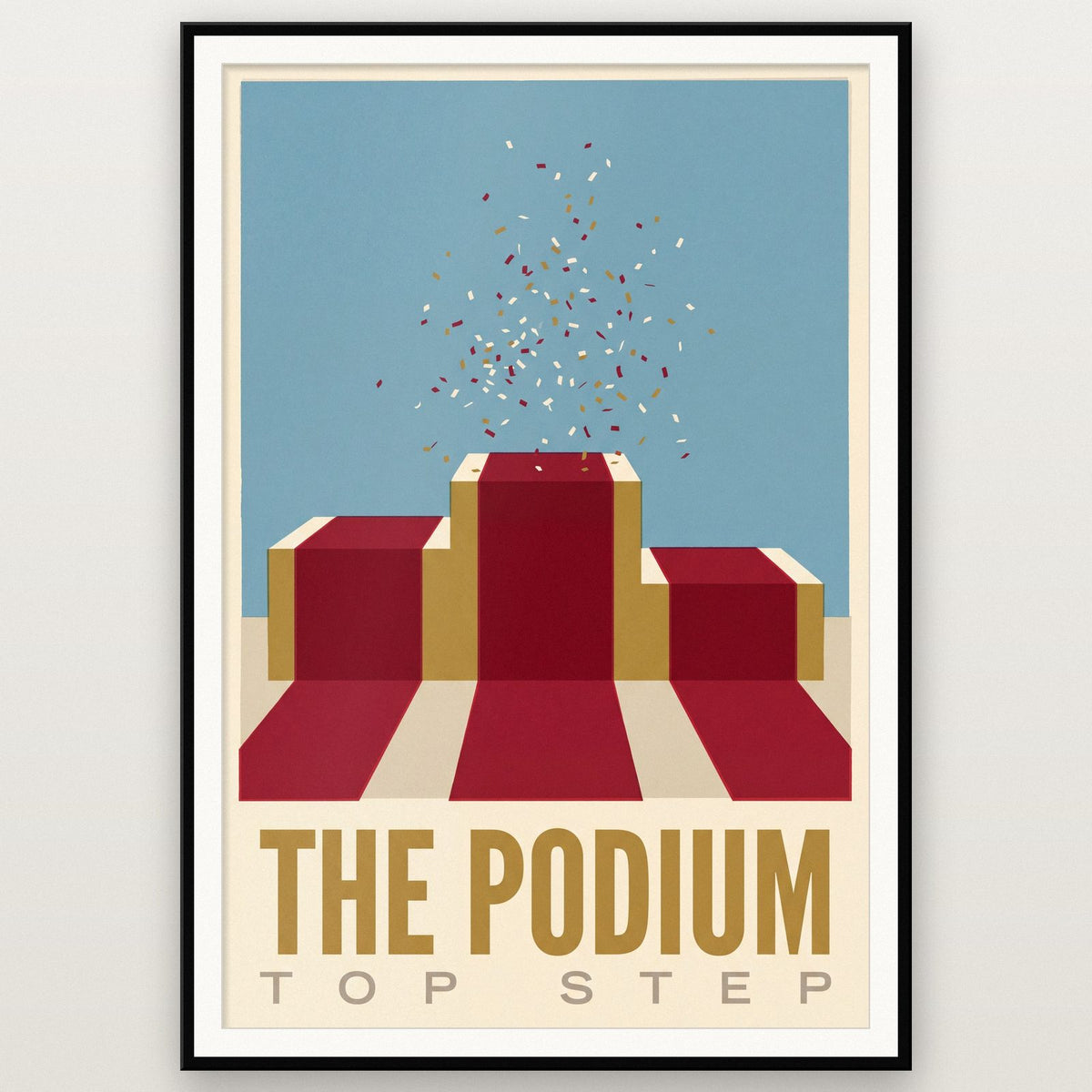 The Podium Motorsport Art Print