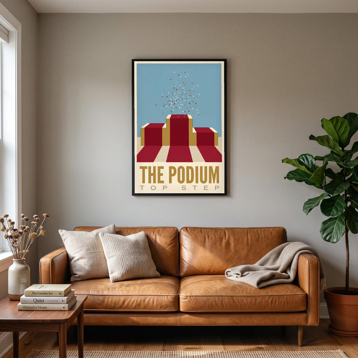 The Podium Motorsport Art Print