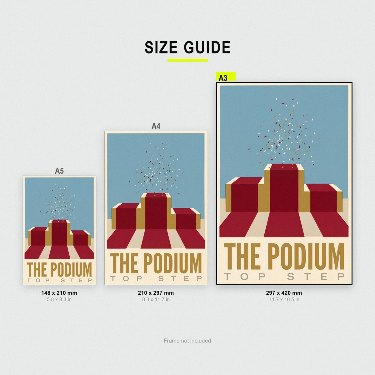 The Podium Motorsport Art Print