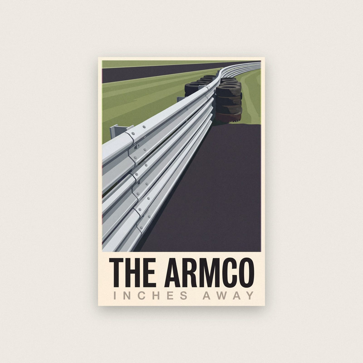 The Armco Motorsport Art Print