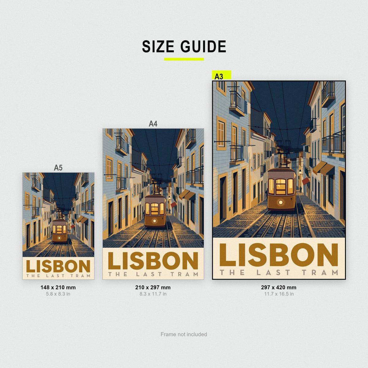 Lisbon The Last Tram Travel Art Print