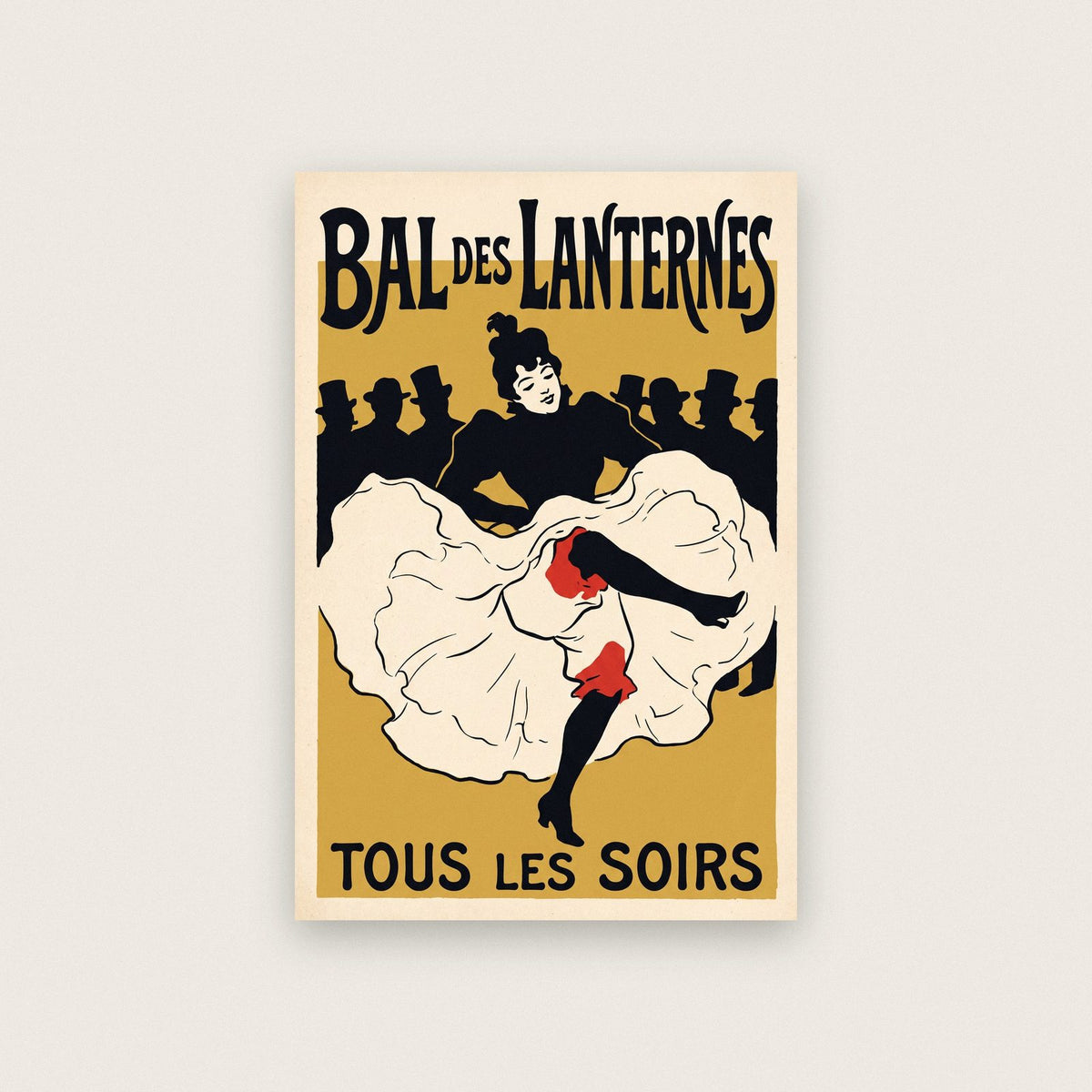 Bal Des Lanternes Cabaret Poster Art Print