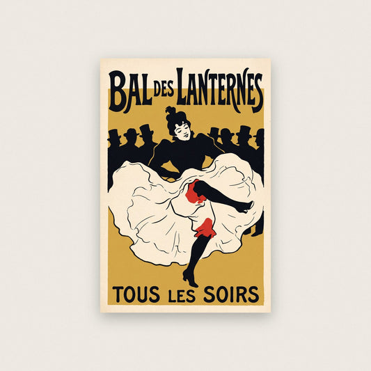 Bal Des Lanternes Cabaret Poster Art Print