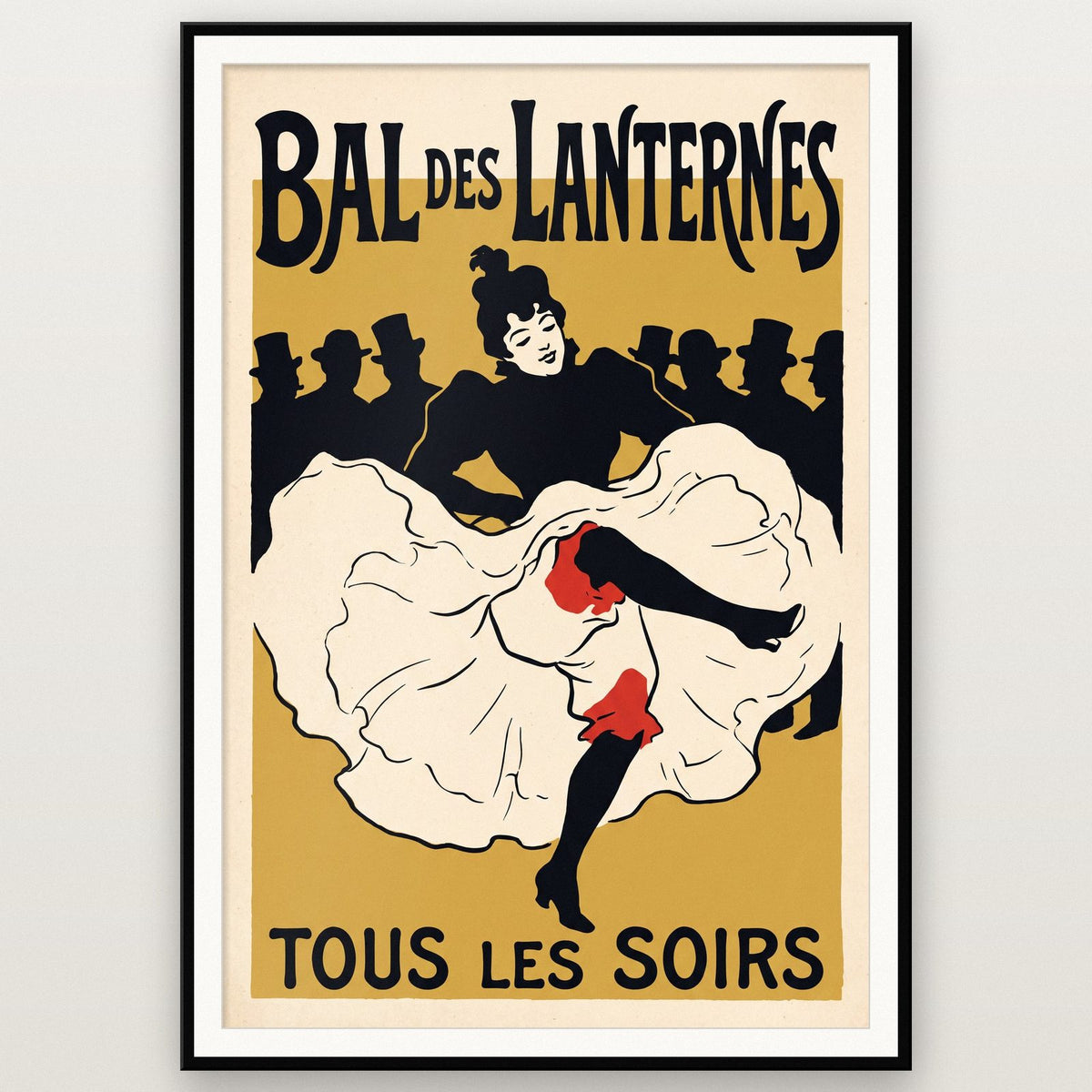 Bal Des Lanternes Cabaret Poster Art Print