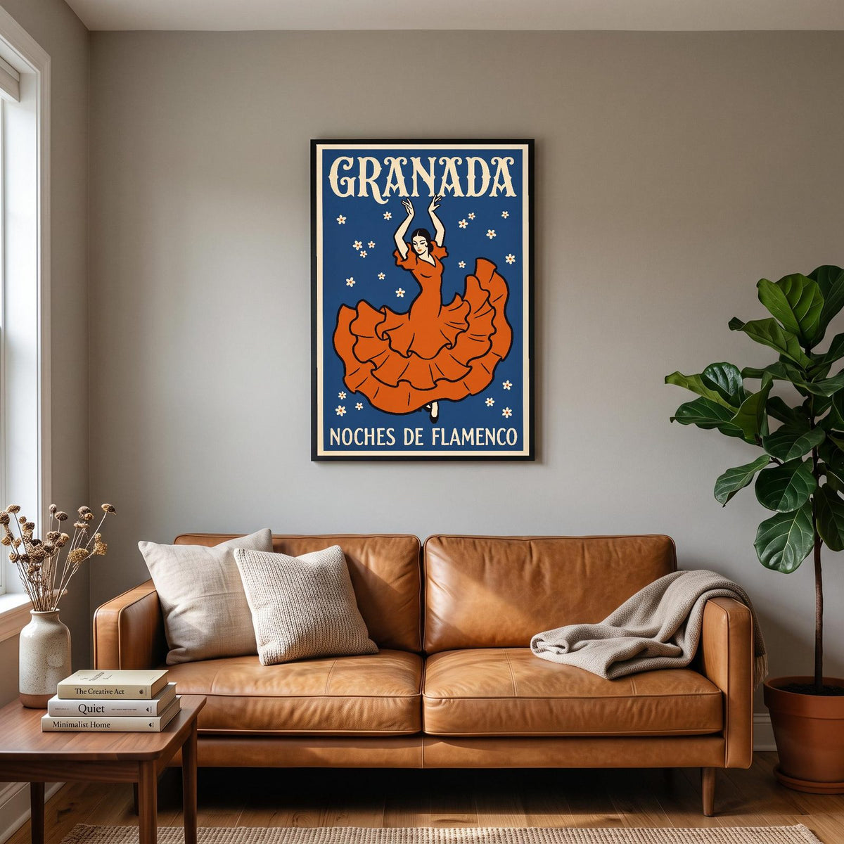 Granada Noches De Flamenco Spanish Poster Art Print