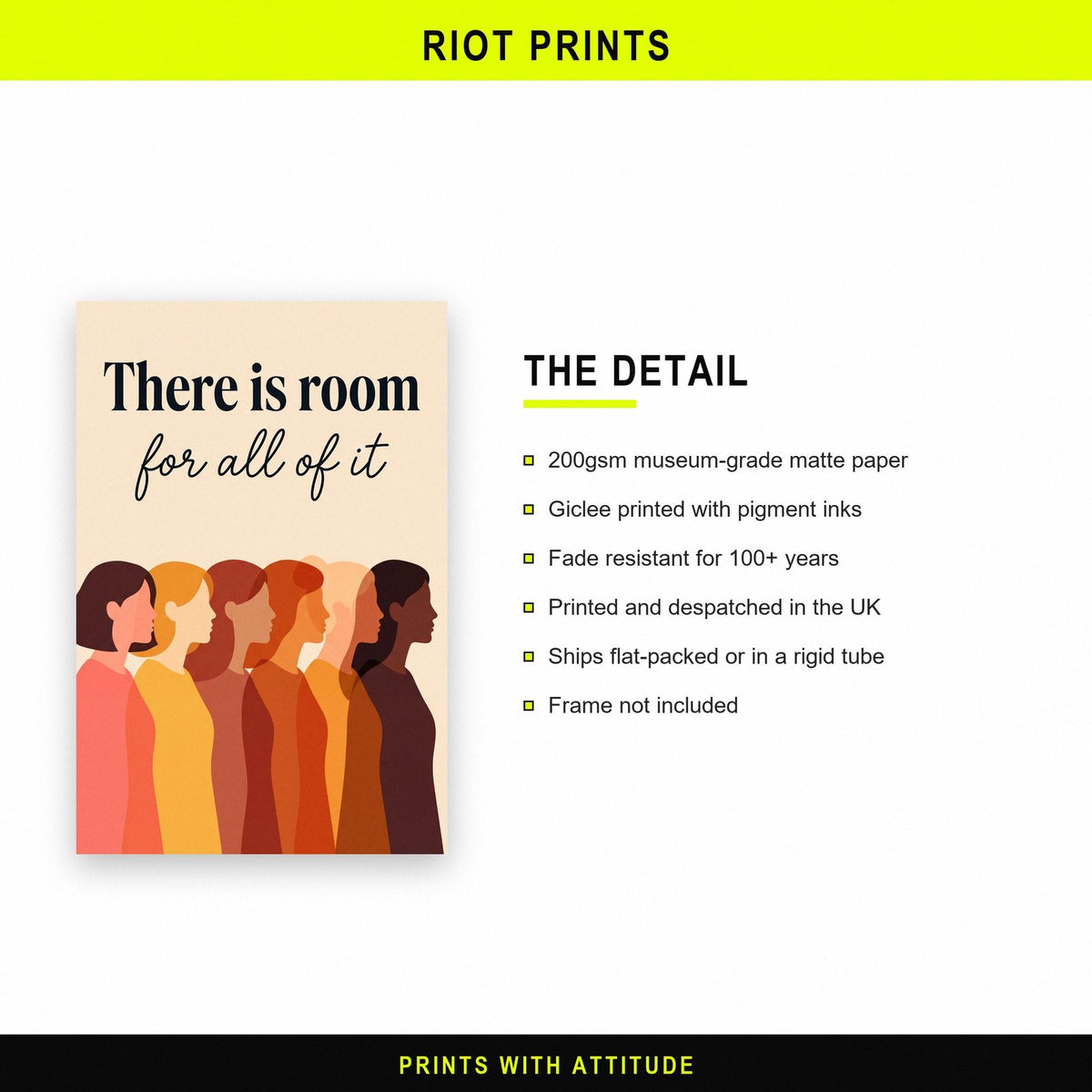 There Is Room For All Of It Art Print