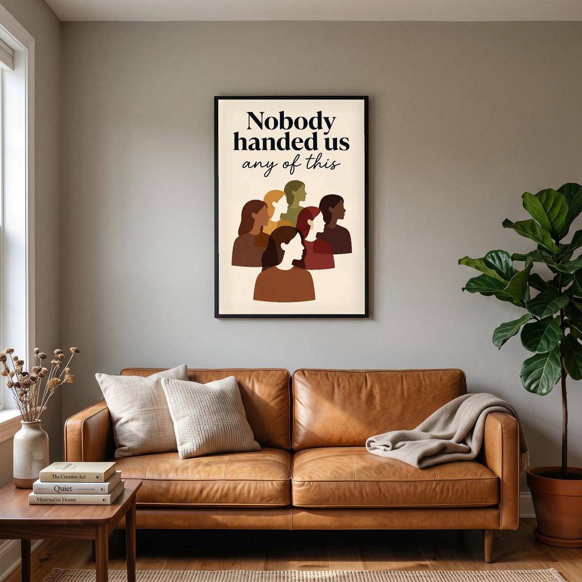 Nobody Handed Us Any Of This Art Print