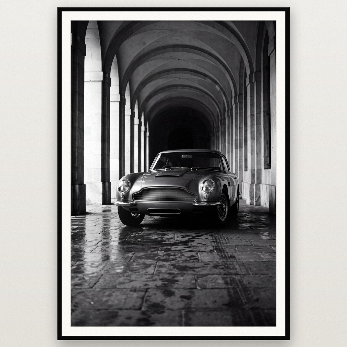 Arcade Dawn Classic Car Photographic Art Print