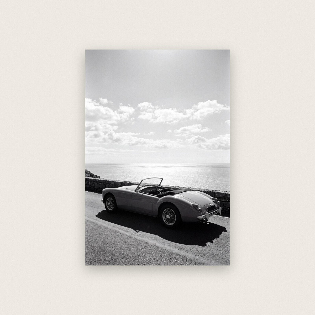 Corniche Classic Car Photographic Art Print