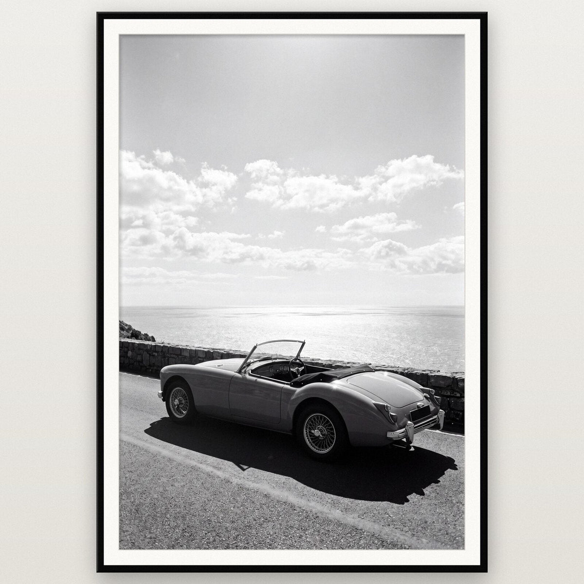 Corniche Classic Car Photographic Art Print