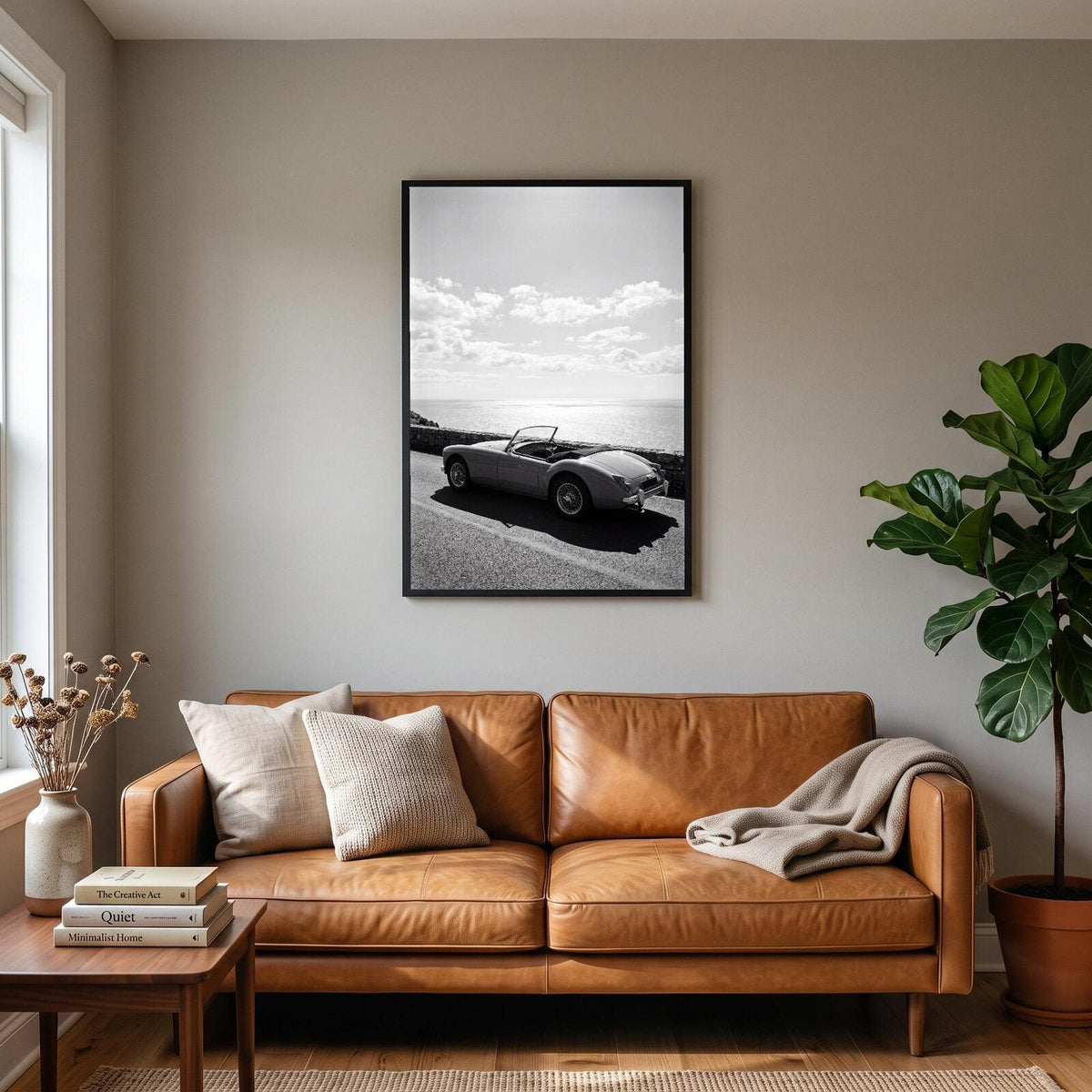 Corniche Classic Car Photographic Art Print