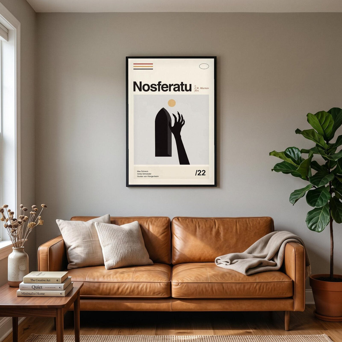 Nosferatu Silent Film Poster Art Print