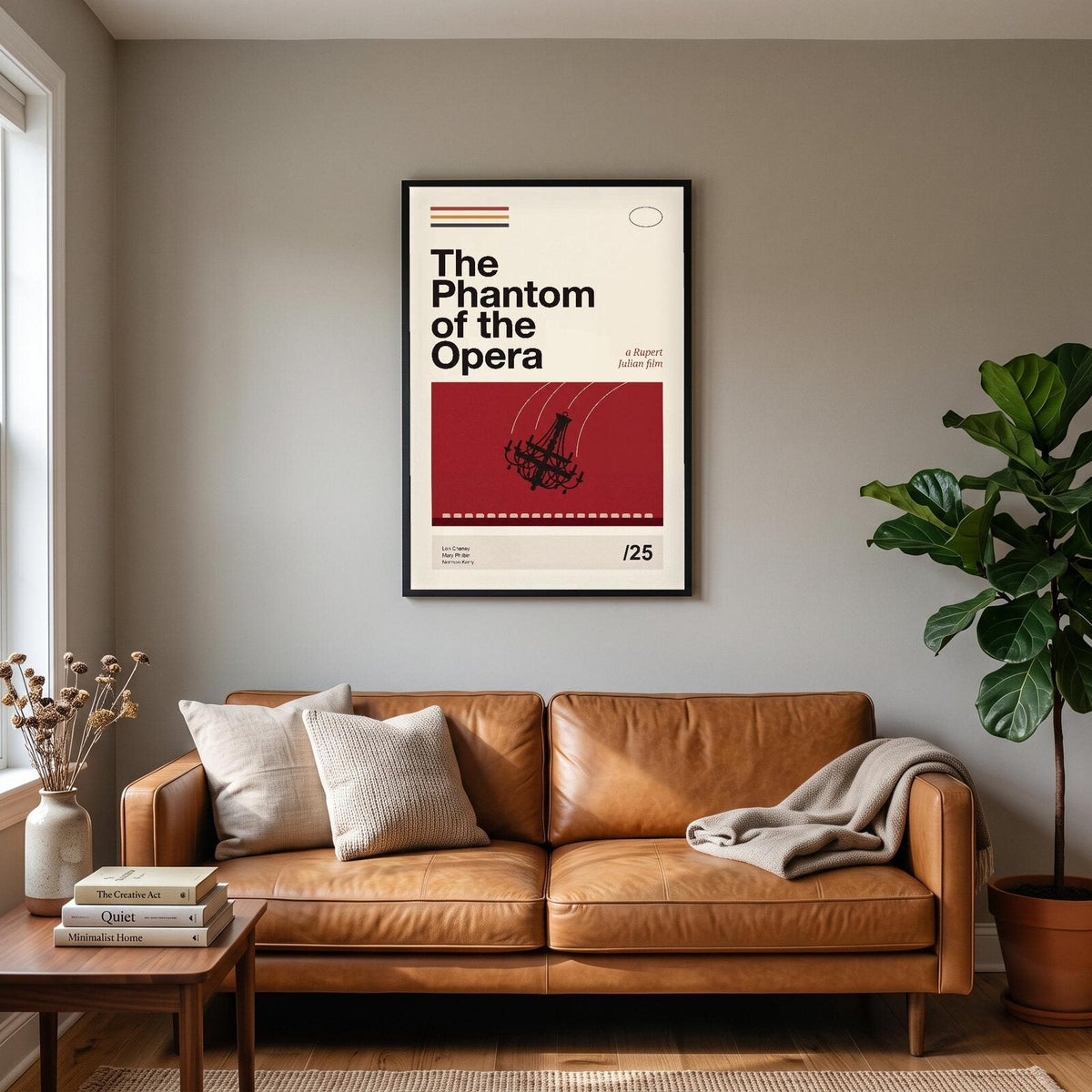 The Phantom Of The Opera Silent Film Poster Art Print