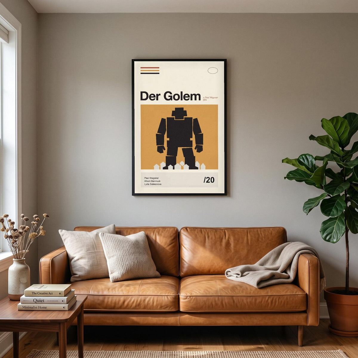 Der Golem Silent Film Poster Art Print