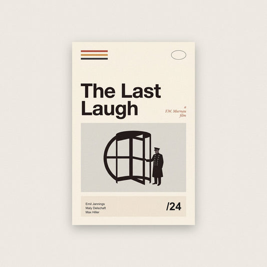 The Last Laugh Silent Film Poster Art Print
