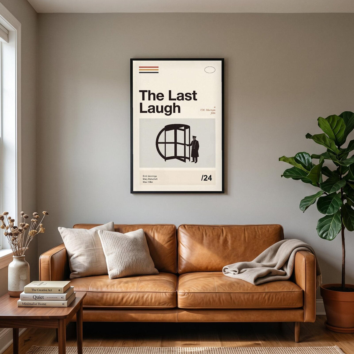 The Last Laugh Silent Film Poster Art Print