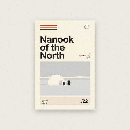 Nanook Of The North Silent Film Poster Art Print