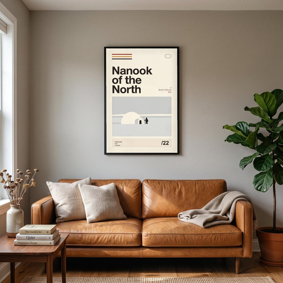 Nanook Of The North Silent Film Poster Art Print