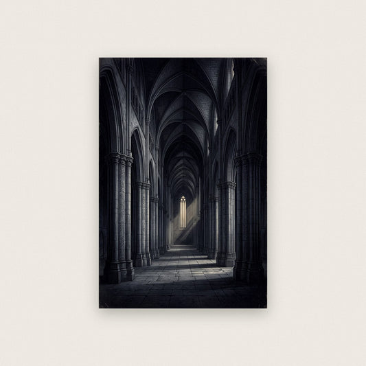 The Nave Gothic Architecture Art Print