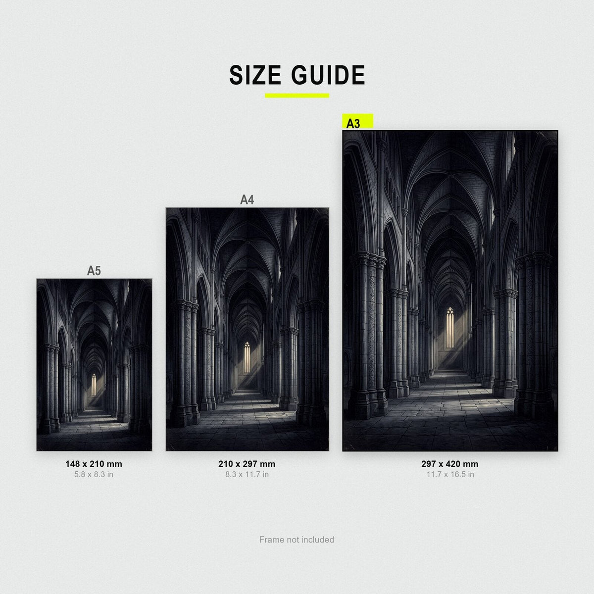 The Nave Gothic Architecture Art Print