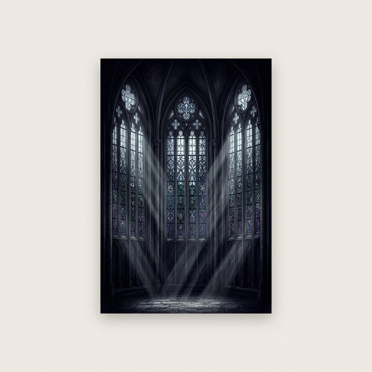Lancet Light Gothic Architecture Art Print