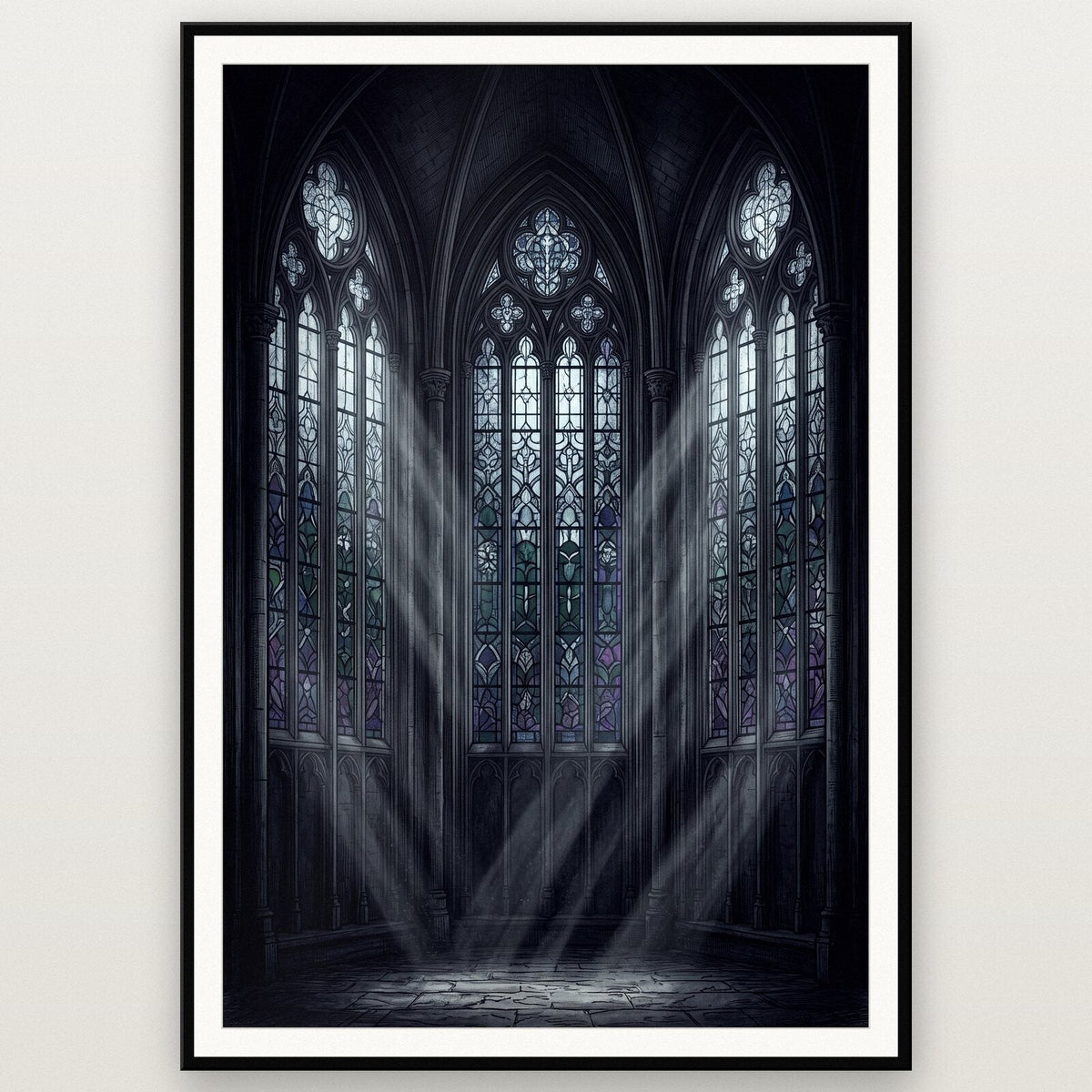 Lancet Light Gothic Architecture Art Print