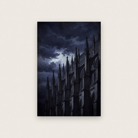 Flying Buttress Gothic Architecture Art Print