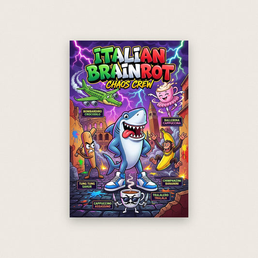Chaos Crew Italian Brainrot Poster