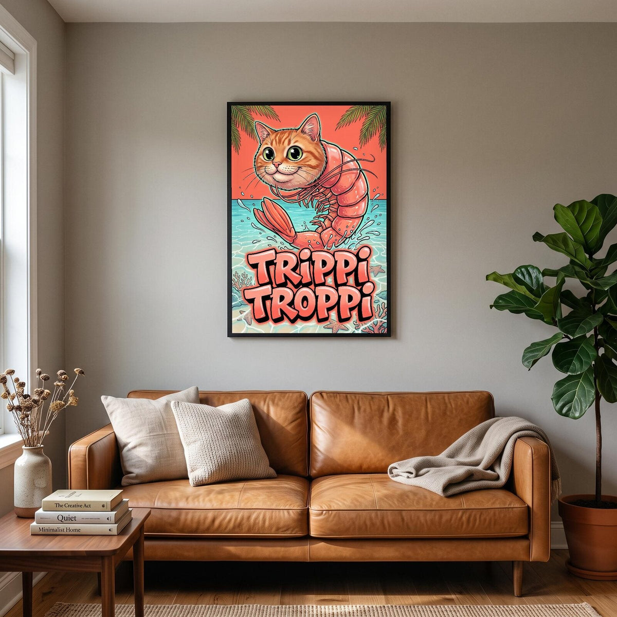 Trippi Troppi Italian Brainrot Poster