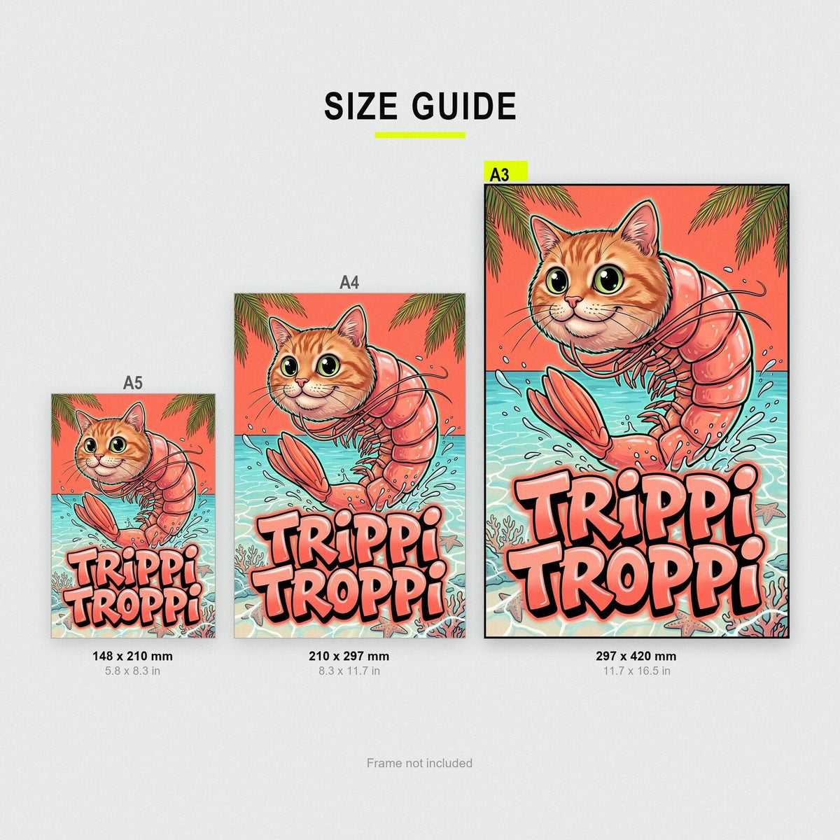 Trippi Troppi Italian Brainrot Poster