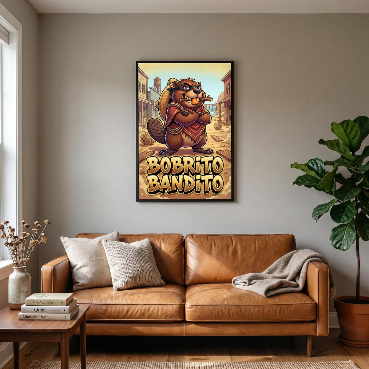 Bobrito Bandito Italian Brainrot Poster