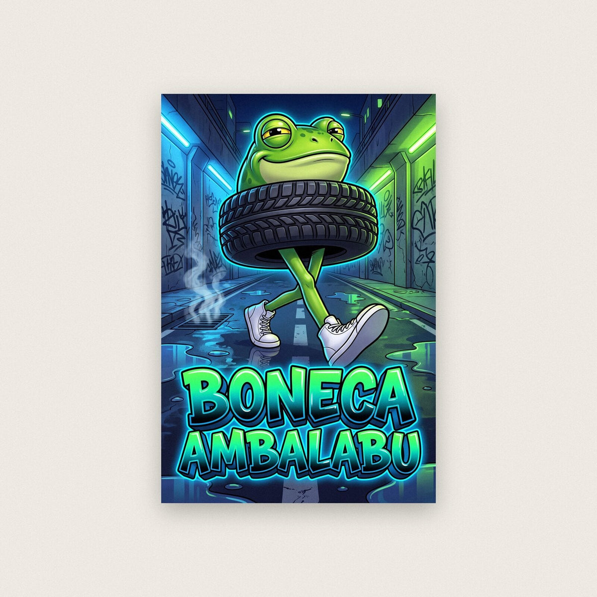 Boneca Ambalabu Italian Brainrot Poster