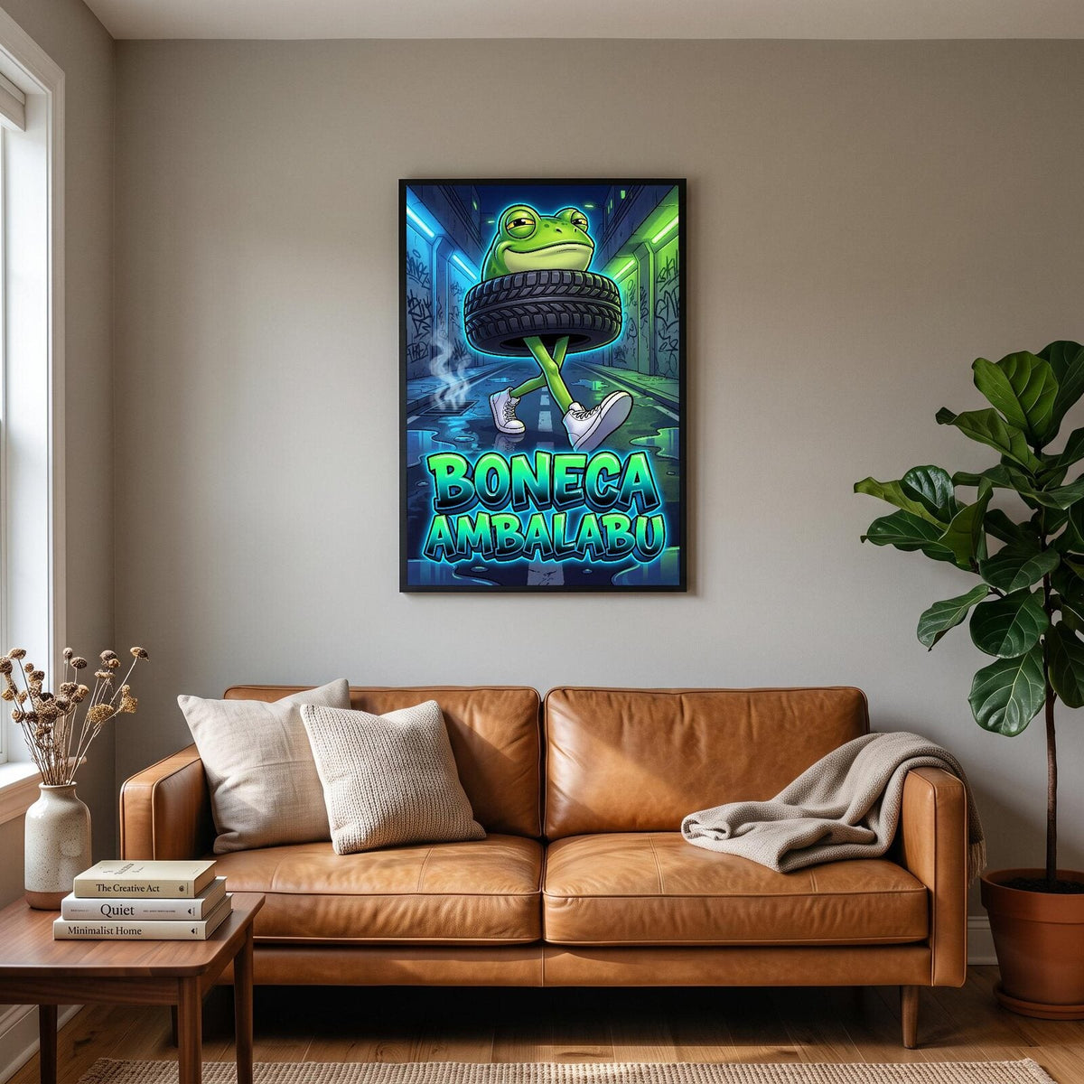 Boneca Ambalabu Italian Brainrot Poster