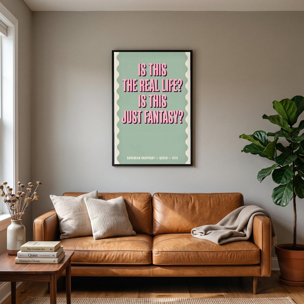 Is This The Real Life Lyrics Print