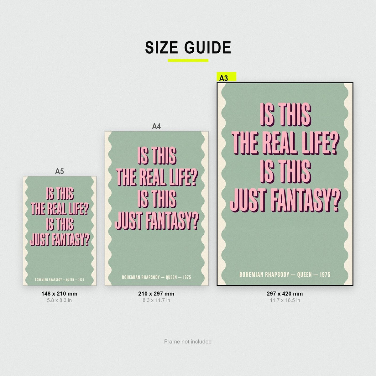 Is This The Real Life Lyrics Print