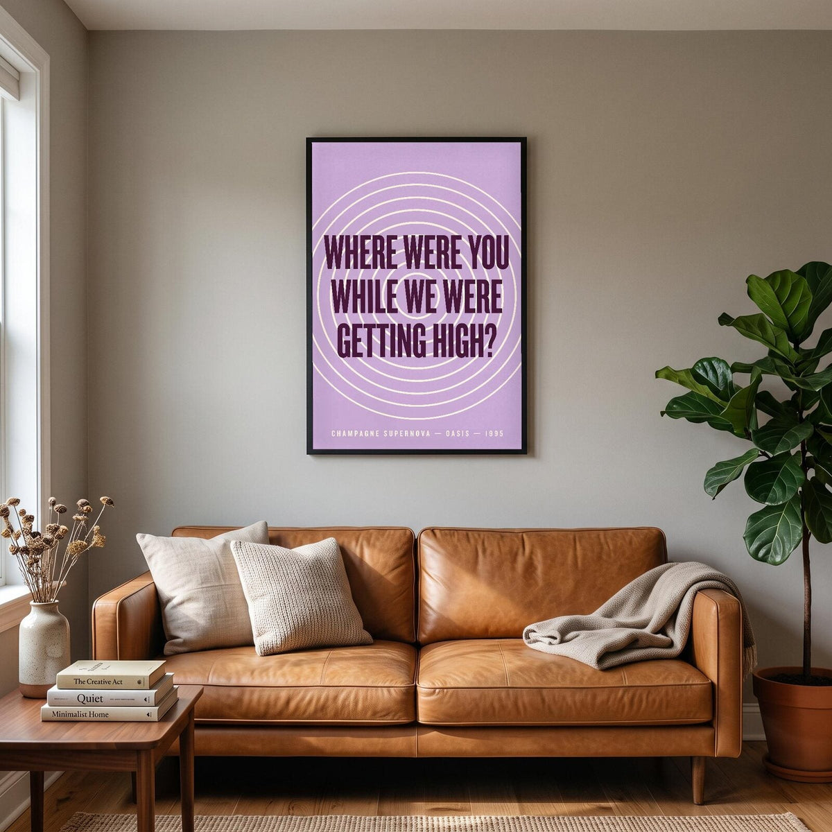 Where Were You While We Were Getting High Lyrics Print