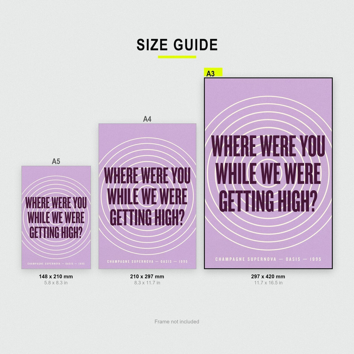 Where Were You While We Were Getting High Lyrics Print