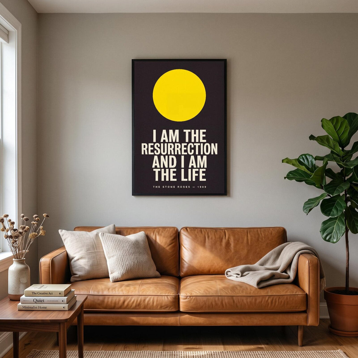 I Am The Resurrection Lyrics Print