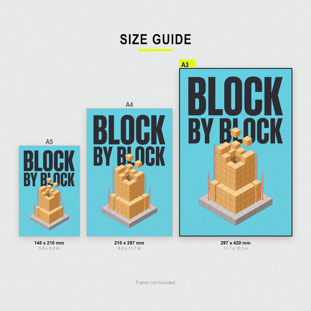 Block By Block Gaming Art Print
