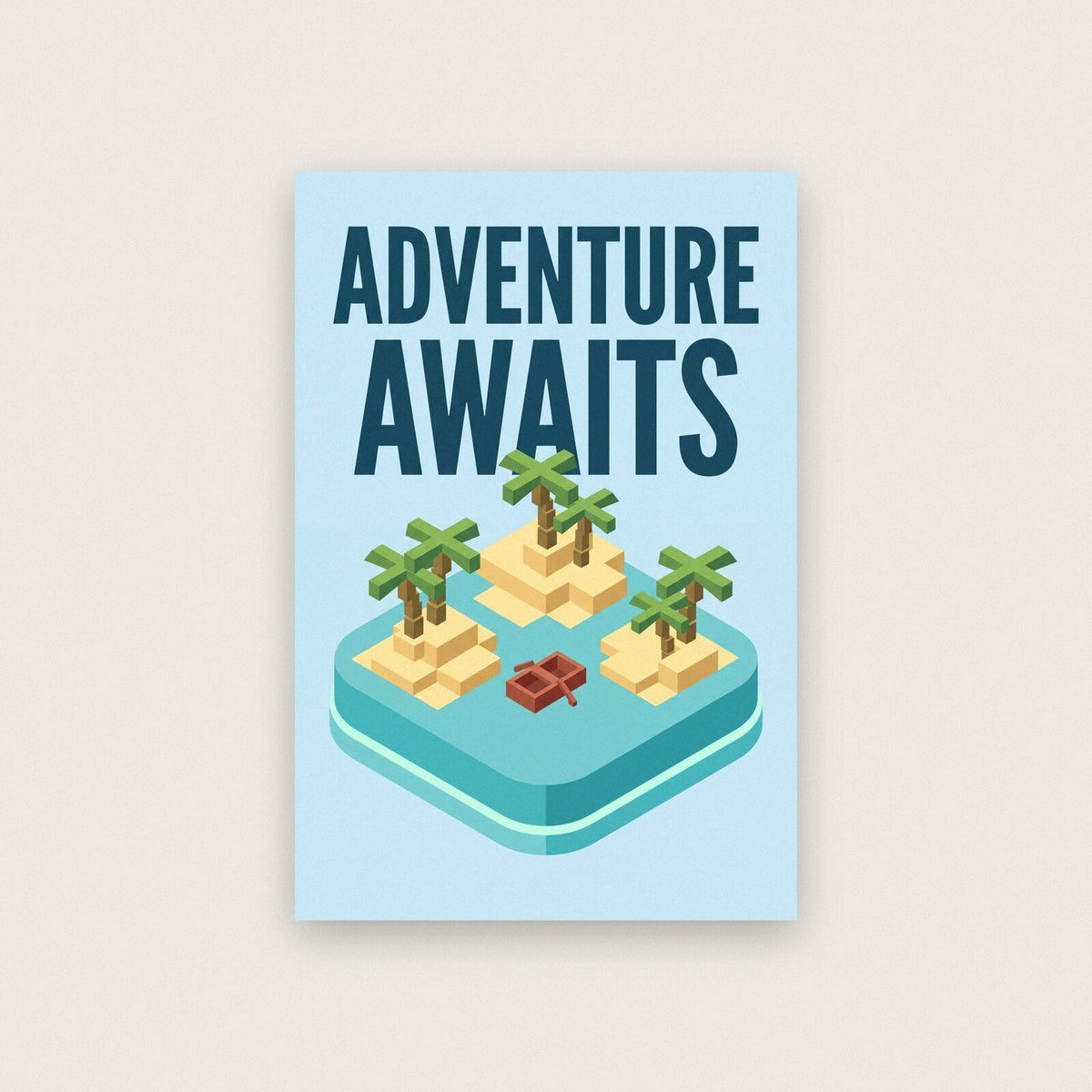 Adventure Awaits Gaming Art Print