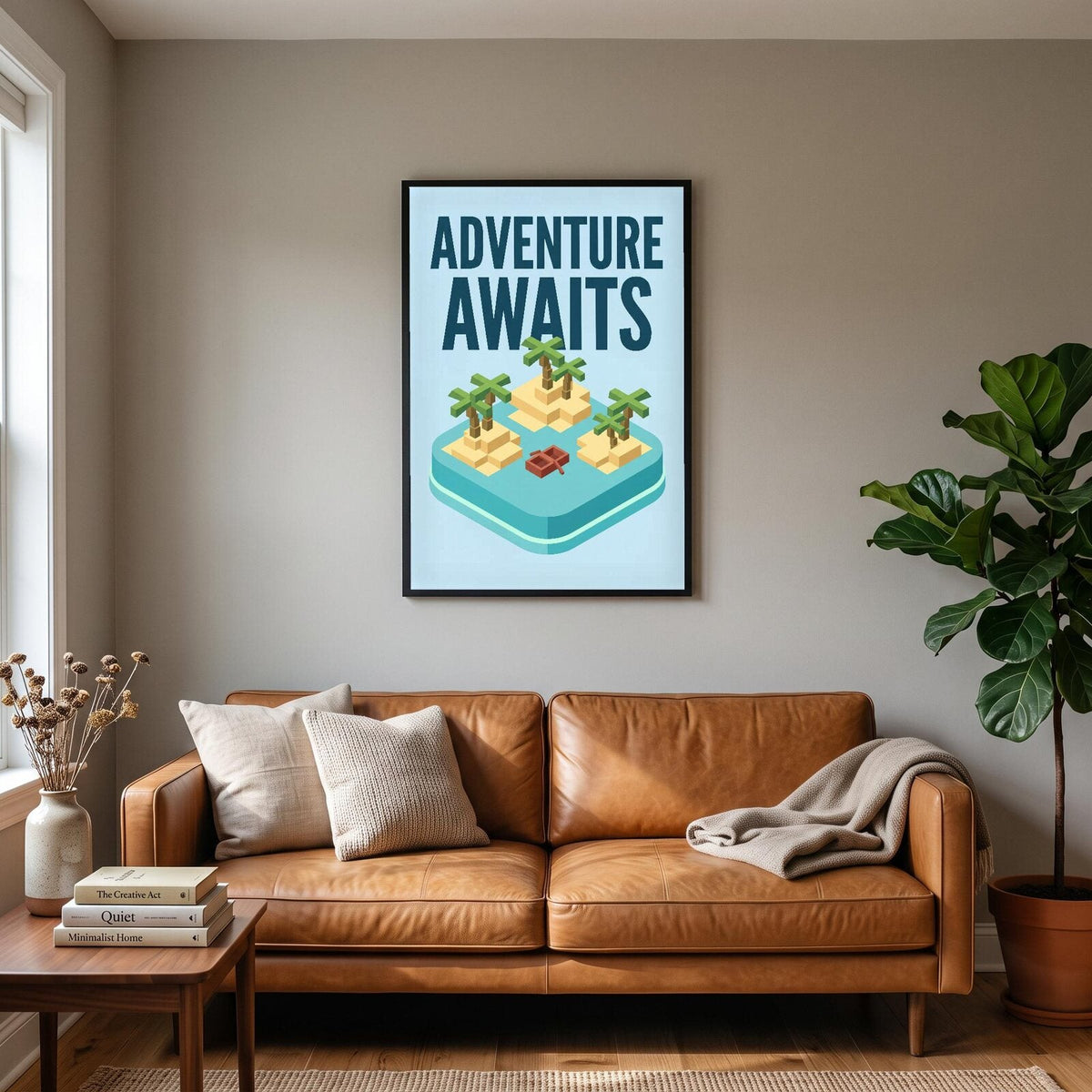 Adventure Awaits Gaming Art Print