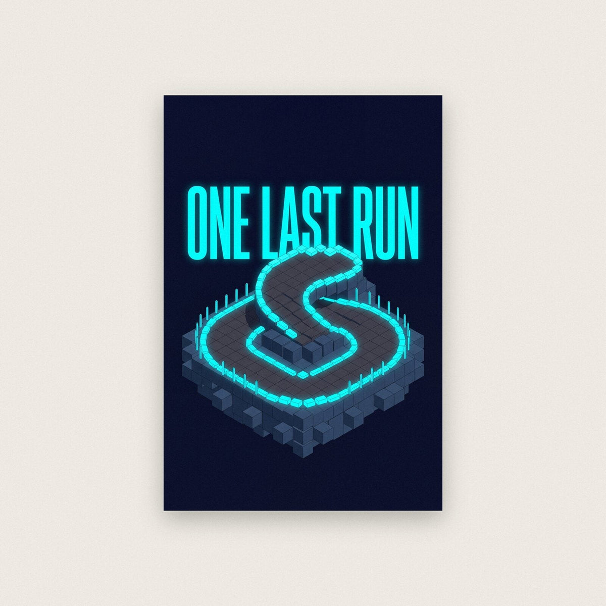One Last Run Gaming Art Print