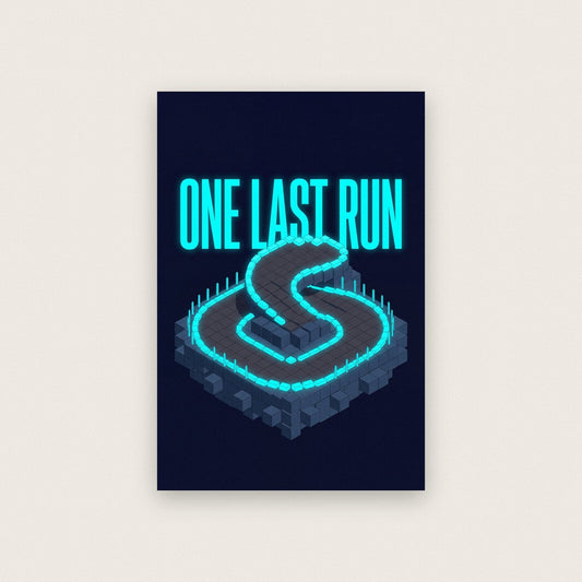 One Last Run Gaming Art Print