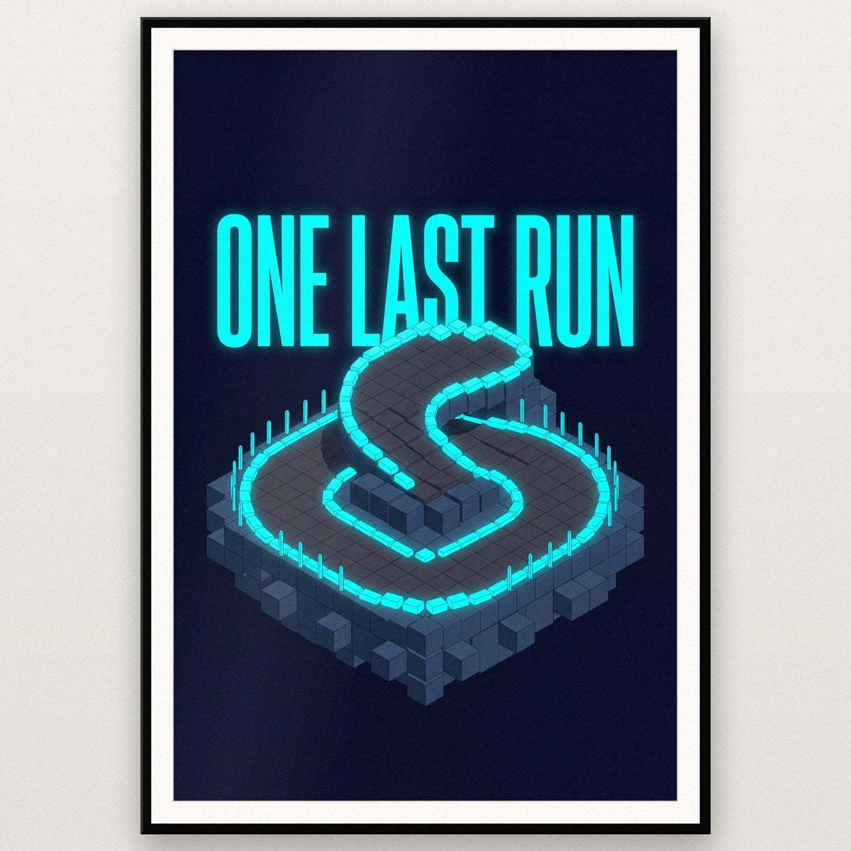 One Last Run Gaming Art Print